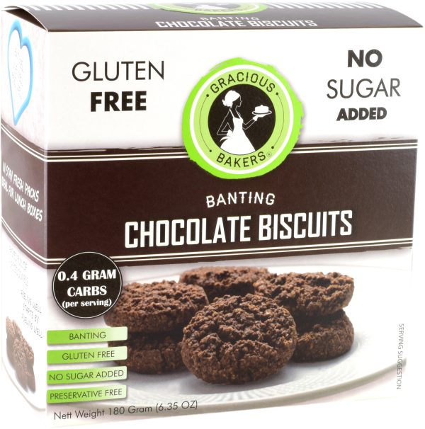 Banting Chocolate Biscuits – Lex & Co Online Store