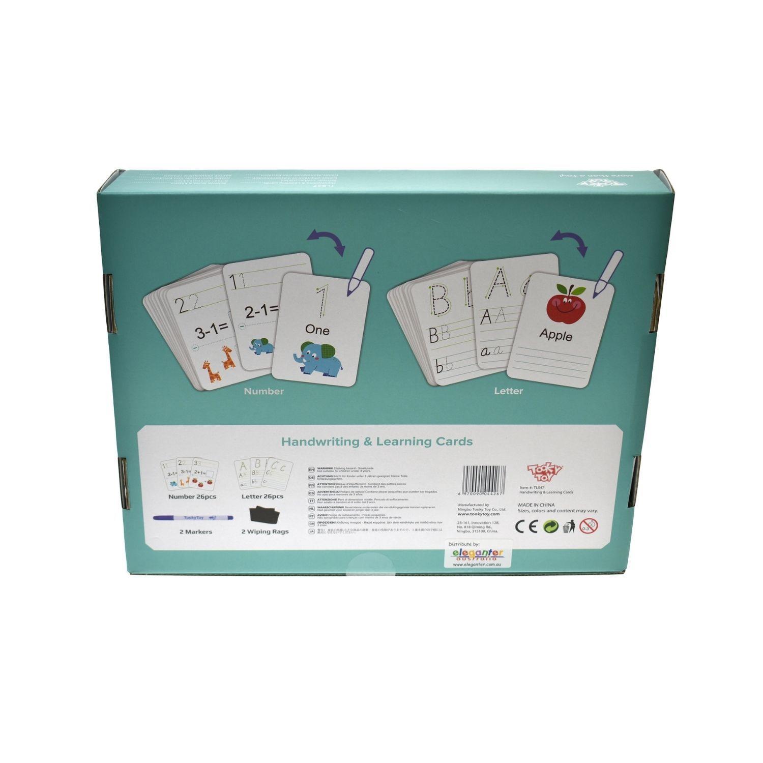 Tooky Toy Handwriting & Learning Cards - Image 3