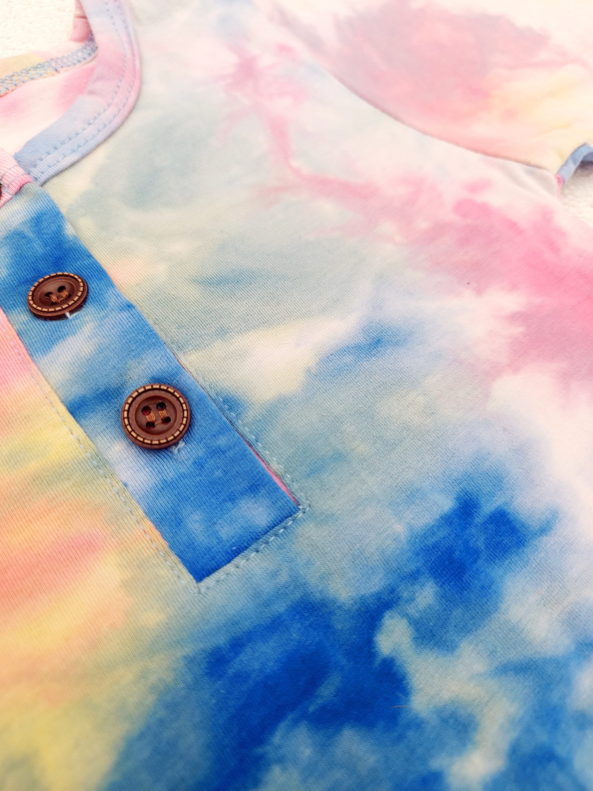 Milo & Fudge Tie Dye Romper - Image 2