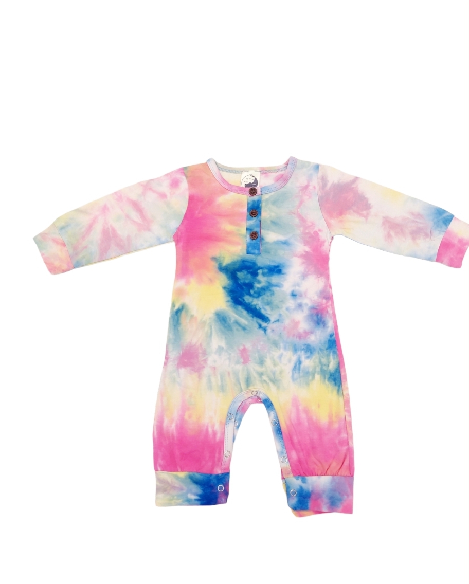 Milo & Fudge Tie Dye Romper