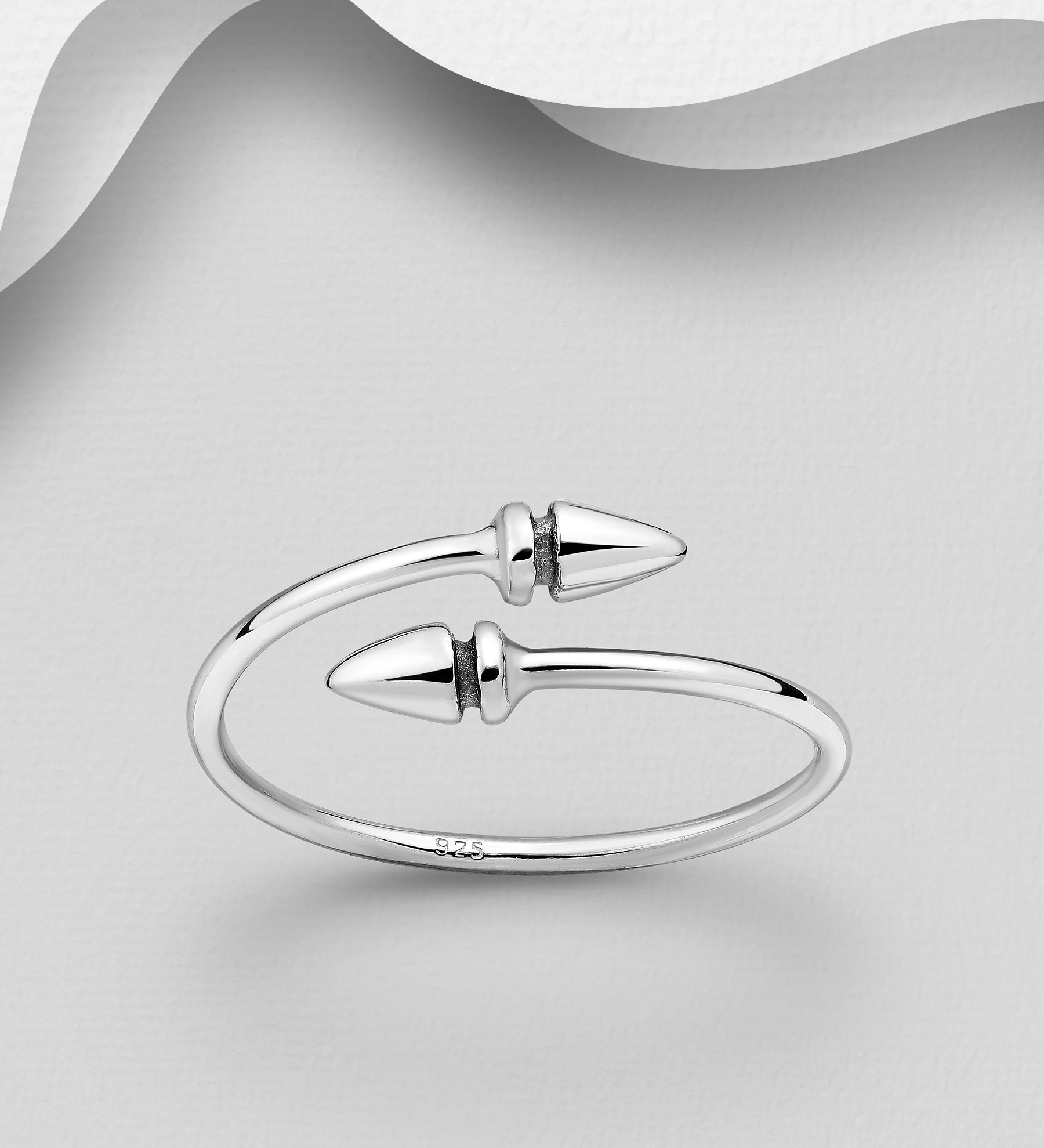 Adjustable Spike Ring